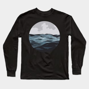 You, me, and the sea Long Sleeve T-Shirt